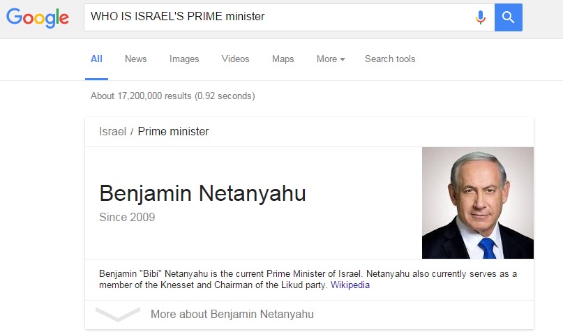 WHO IS ISRAEL PRIME minister
